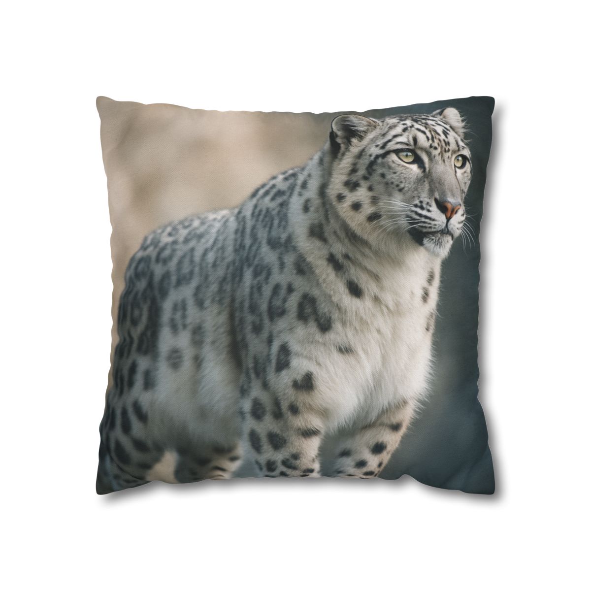 Mist Veil Snow Leopard comfortable bedding pillow covers