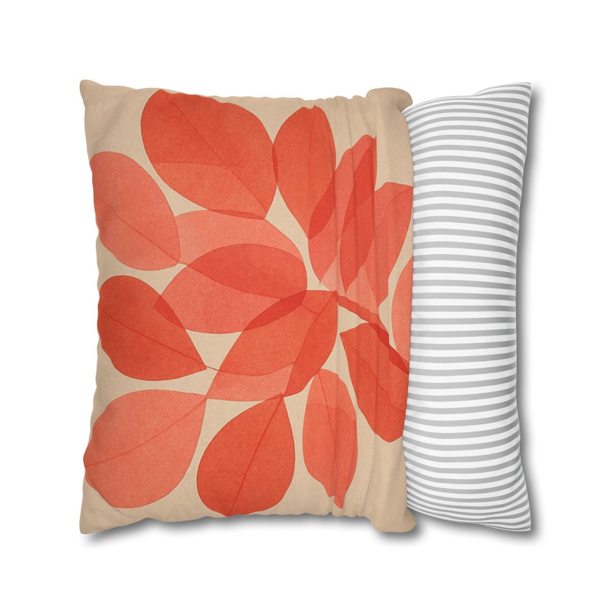 Petal Mosaic Overlay designer print pillow cases
