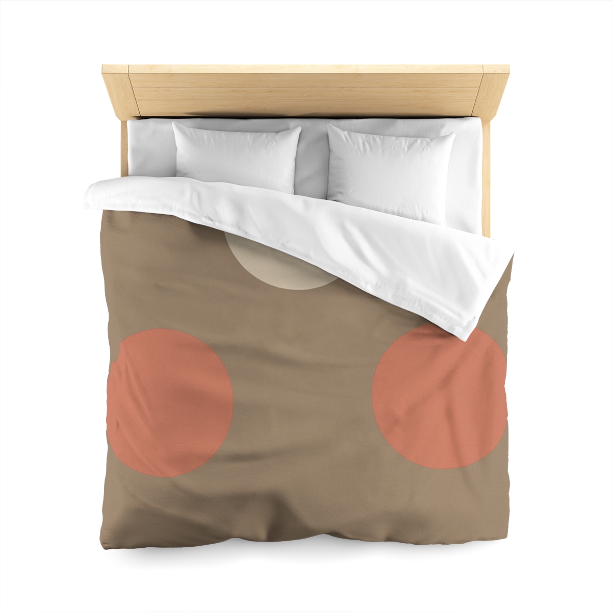 Triad Of Quiet Circles unique patterned duvets