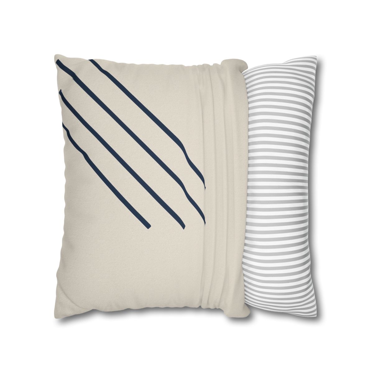 Diagonal Line Quartet designer print pillow cases