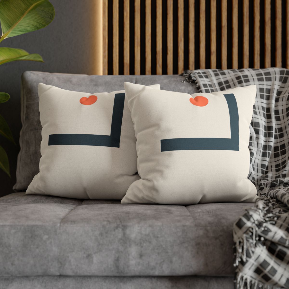 Orbit Gap Rectangles comfortable bedding pillow covers