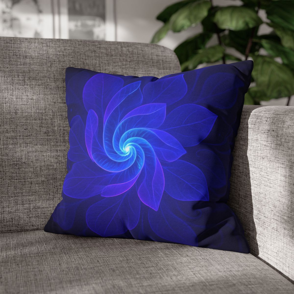 Petal Prism Helix soft cotton pillow cases