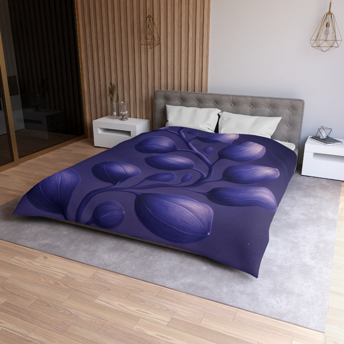 Seed Pod Helix Constellation unique patterned duvets