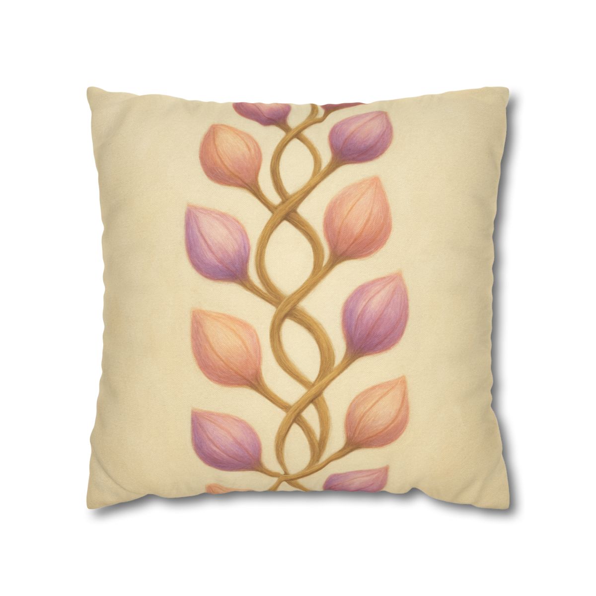 Spiral Bud Helix comfortable bedding pillow covers