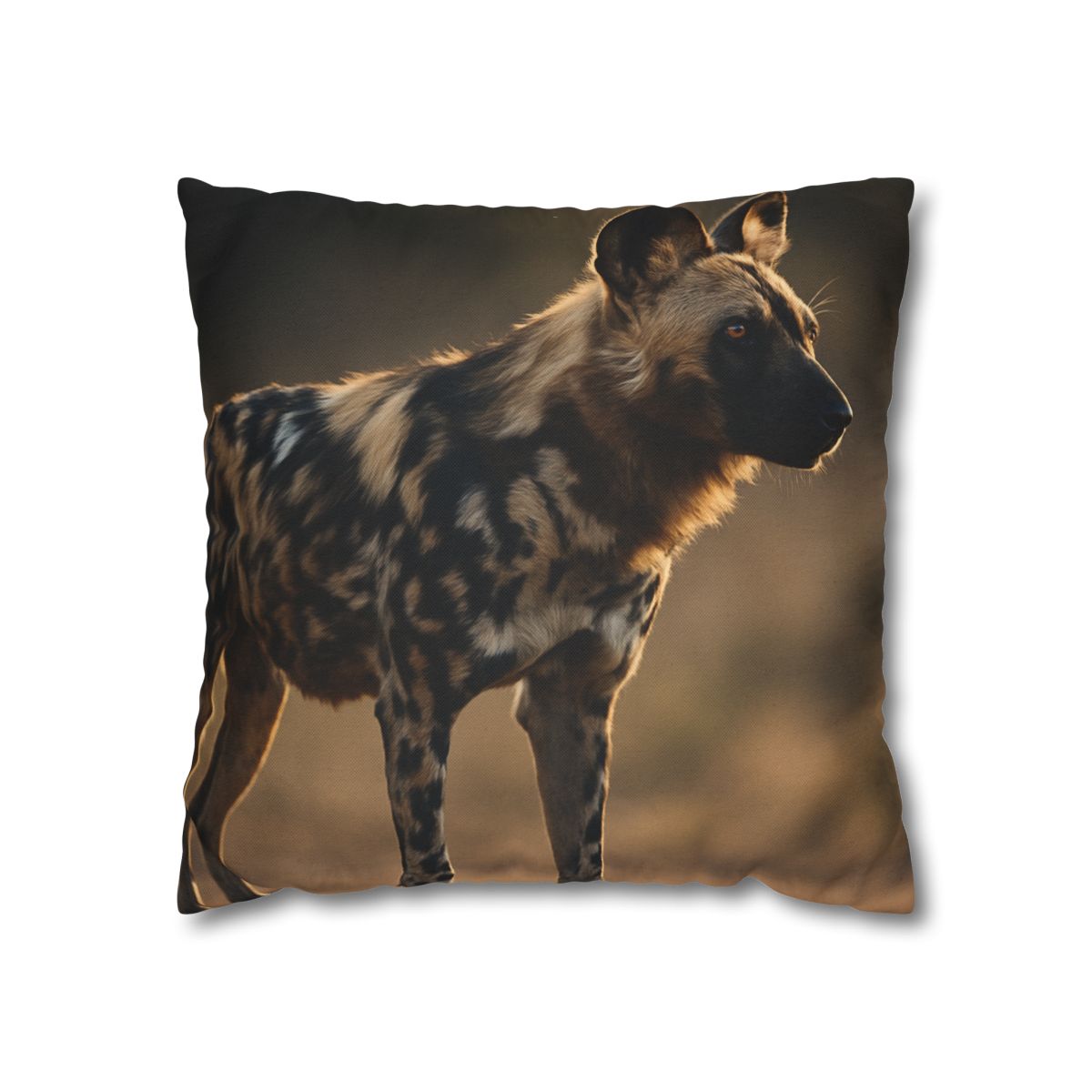 Ember Gaze African Wild Dog custom pillow cases