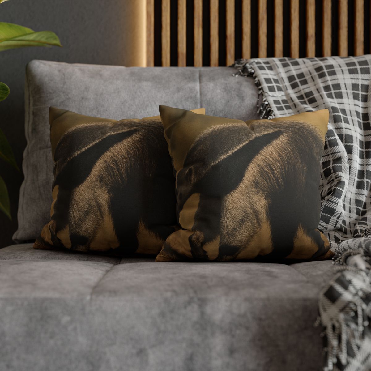 Velvet Trail Giant Anteater unique gift pillow cases