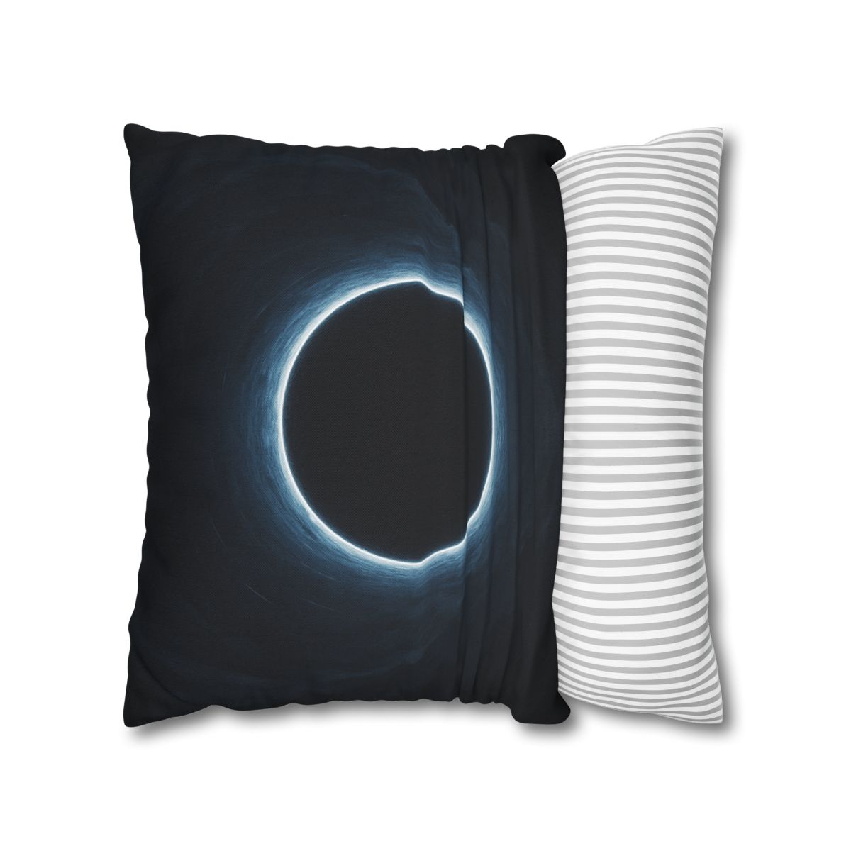 Luminous Event Horizon Veil designer print pillow cases