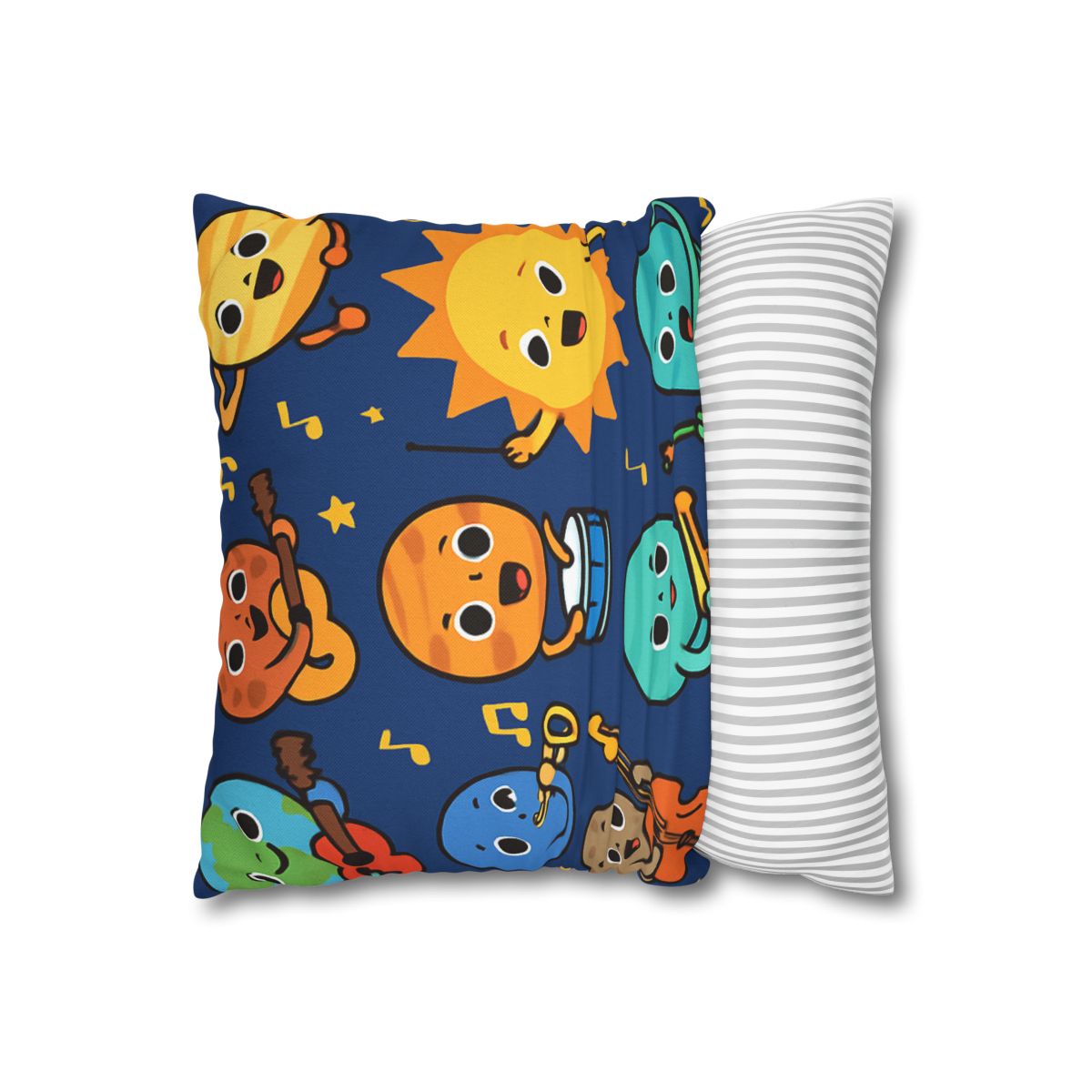 Planetary Music Band designer print pillow cases