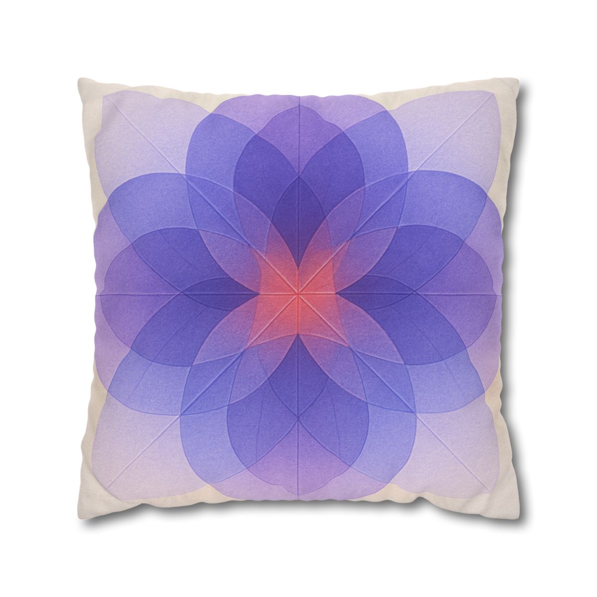 Petal Prism Overlap custom pillow cases
