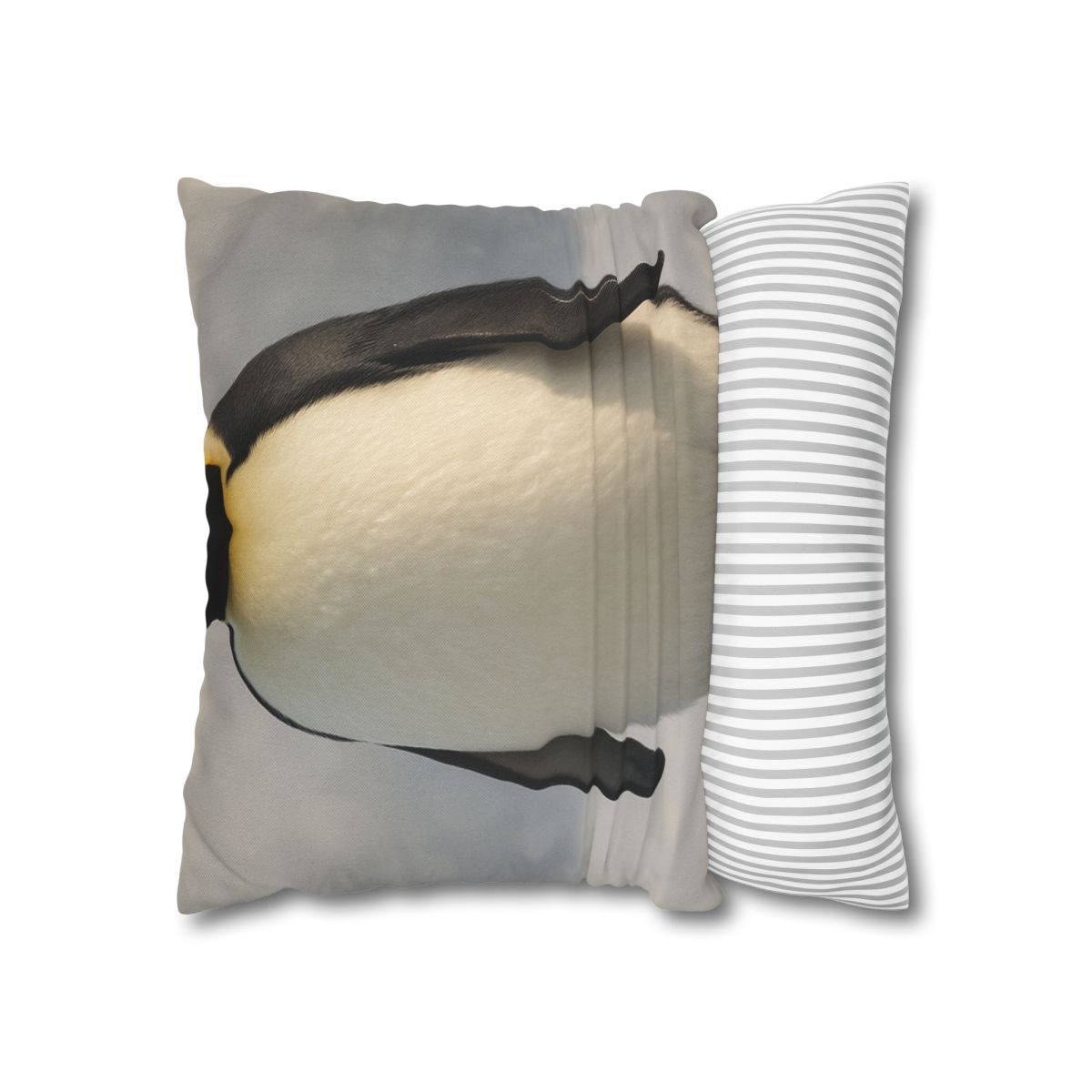 Frost Halo Emperor Penguin personalized pillow covers