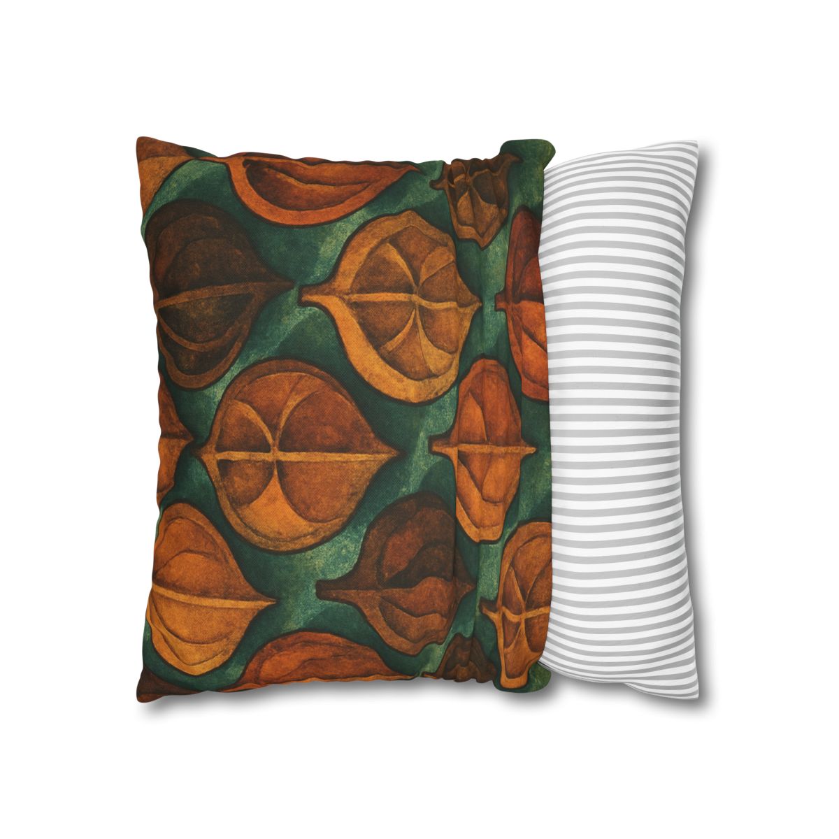 Seed Pod Cluster Mosaic soft cotton pillow cases