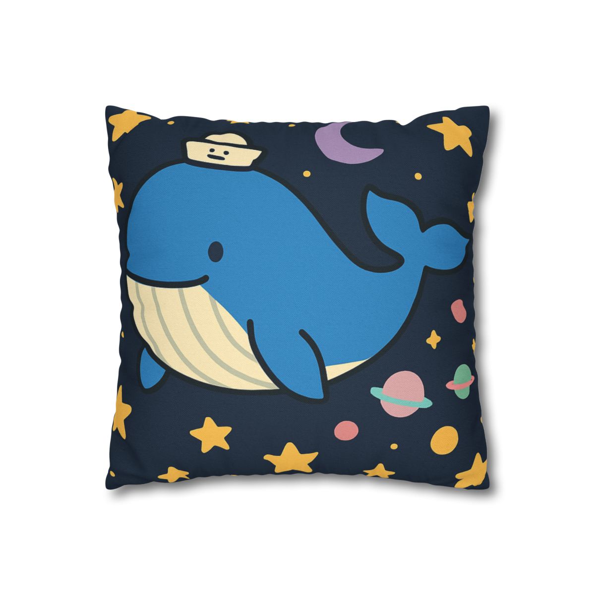 Starry Whale Adventure personalized pillow covers