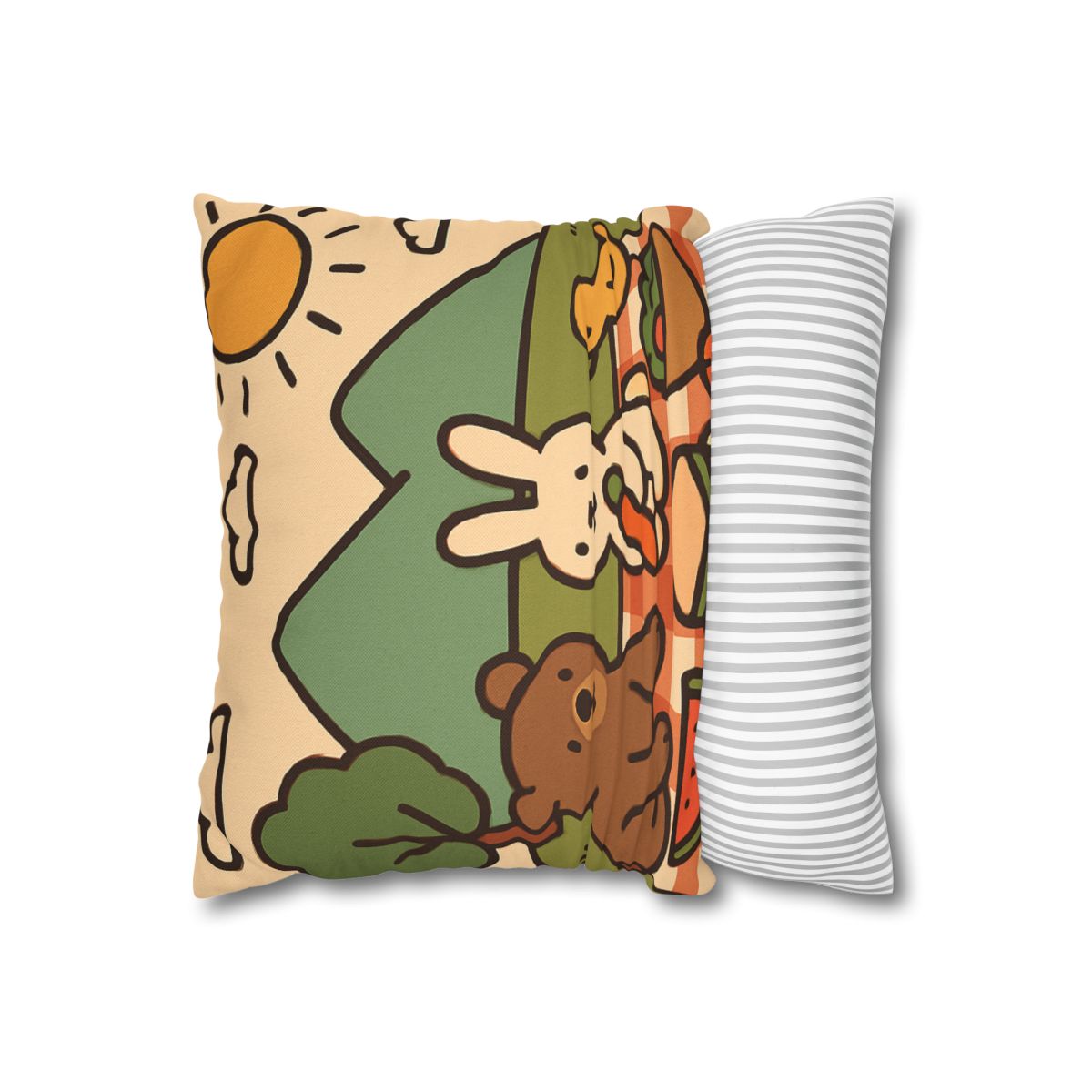 Mountain Picnic Pals custom pillow cases