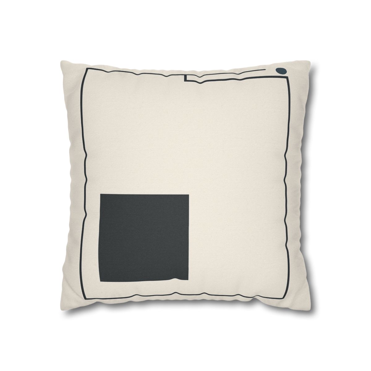 Balanced Triad With Open Frame soft cotton pillow cases