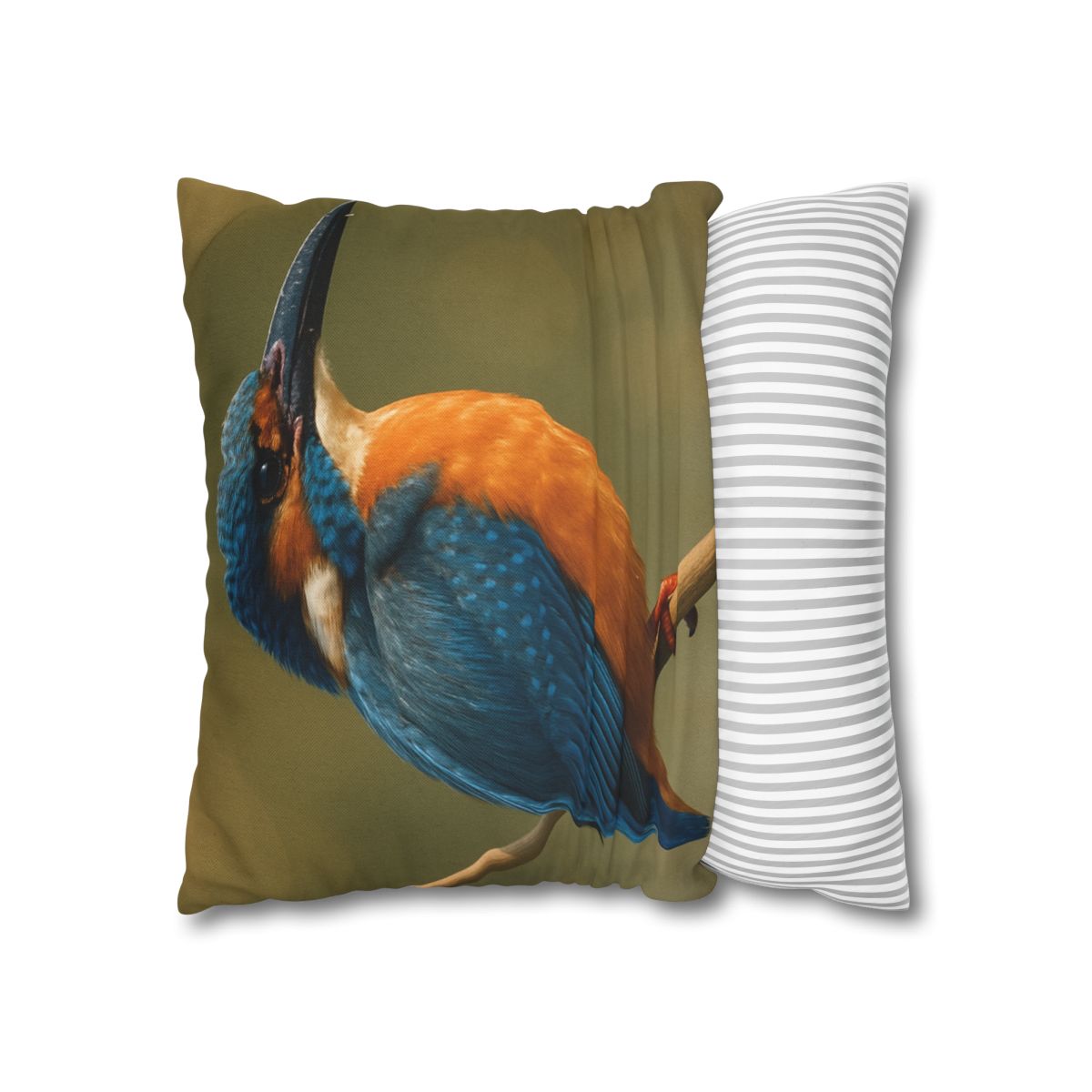 Dawn Drift Kingfisher personalized pillow covers