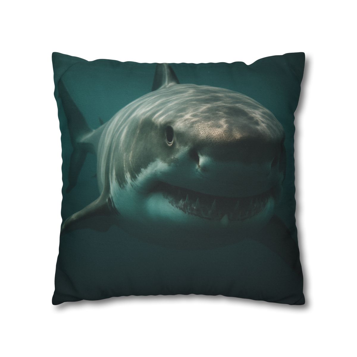 Silent Hunter Great White Shark trendy patterned pillow cases