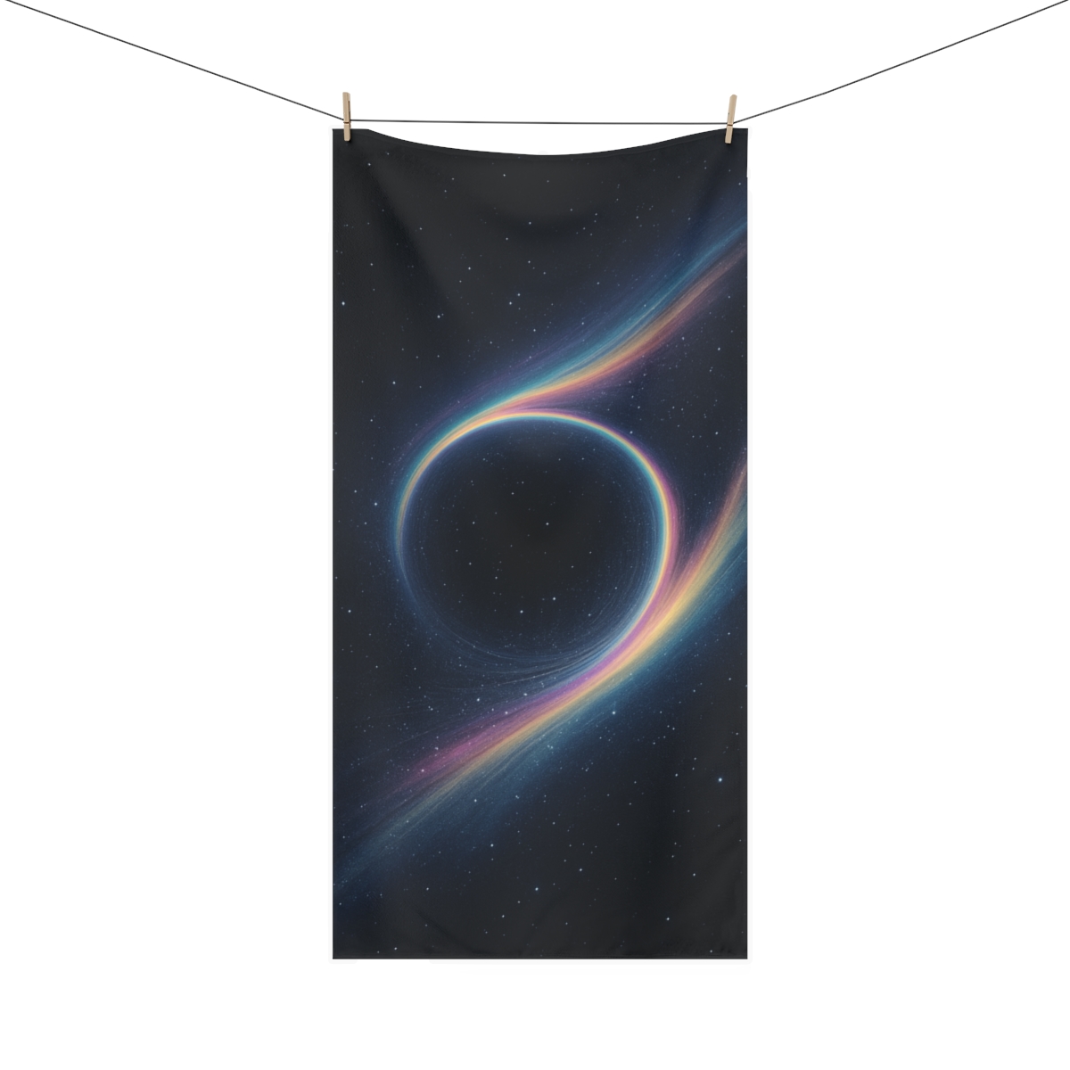 Prismatic Lensing Halo Drift stylish beach towels