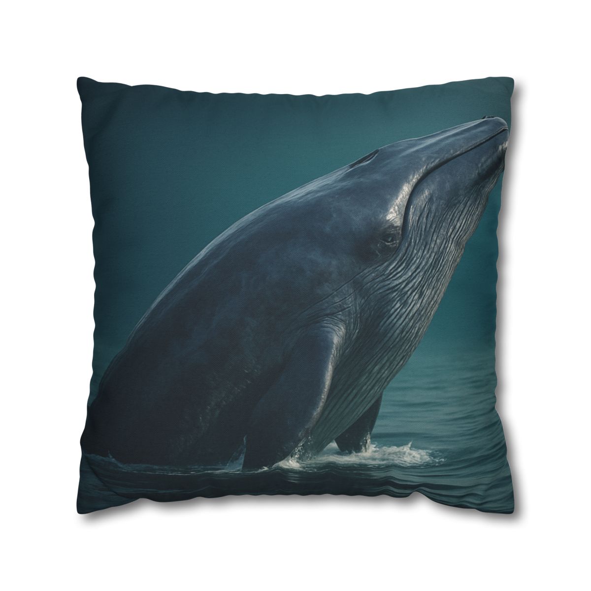 Ocean Song Blue Whale comfortable bedding pillow covers