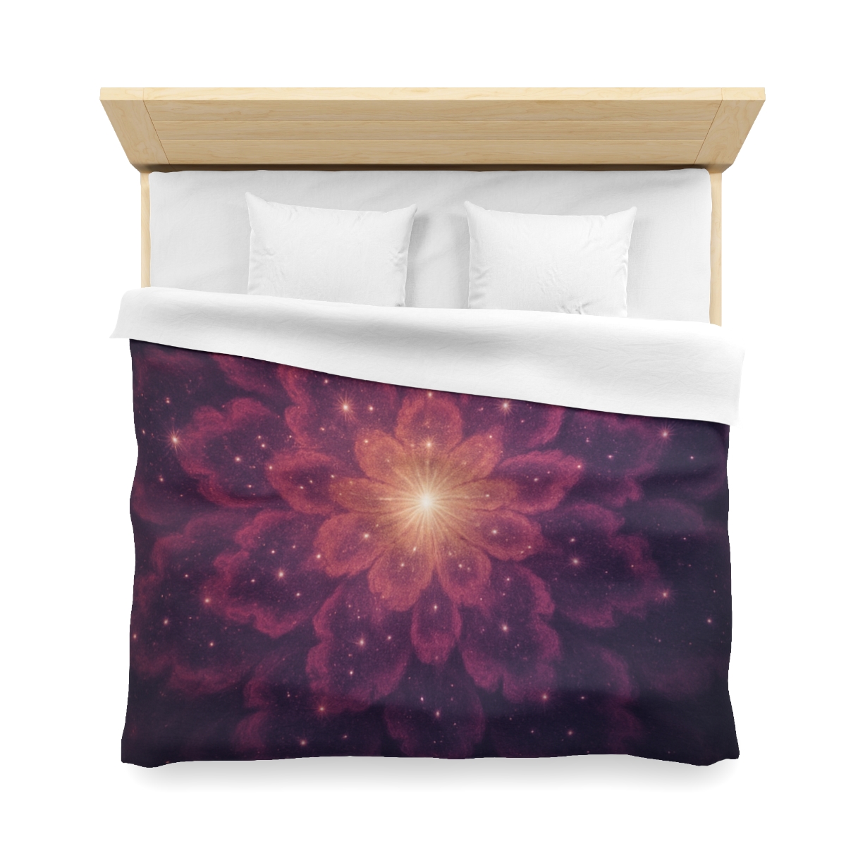 Starburst Fractal Bloom duvets for gifts