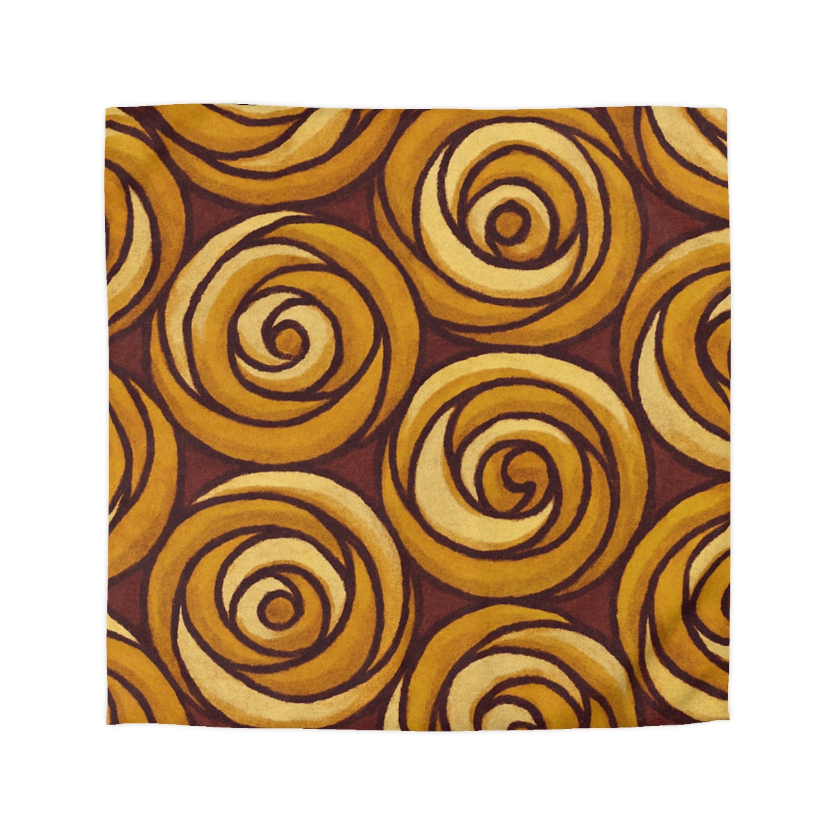 Spiral Bud Tessellation unique patterned duvets