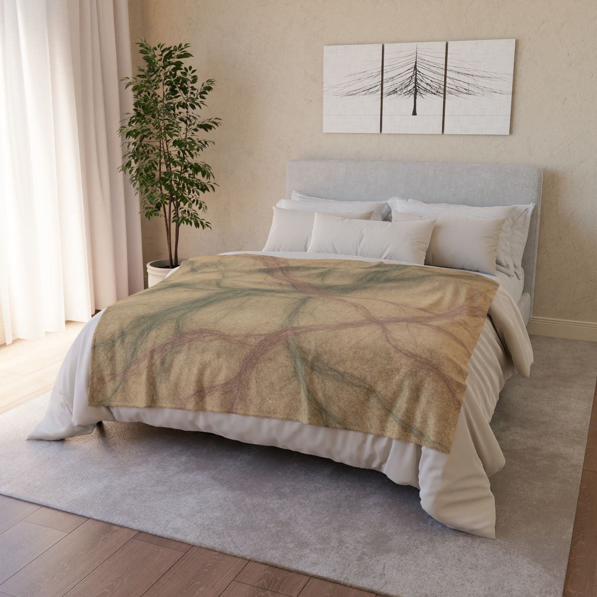 Cosmic Filament Tapestry warm winter blankets