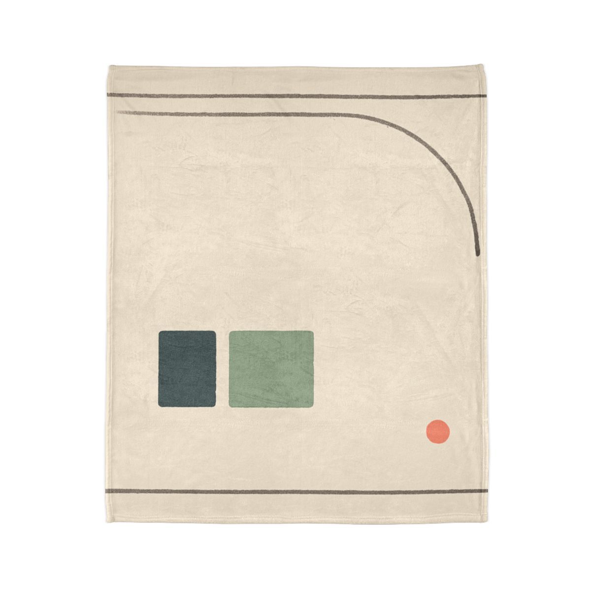 Open Frame With Sliding Arc stylish throw blankets