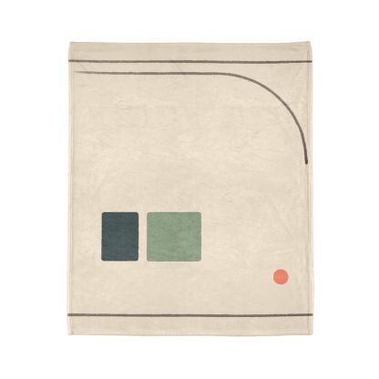 Open Frame With Sliding Arc stylish throw blankets