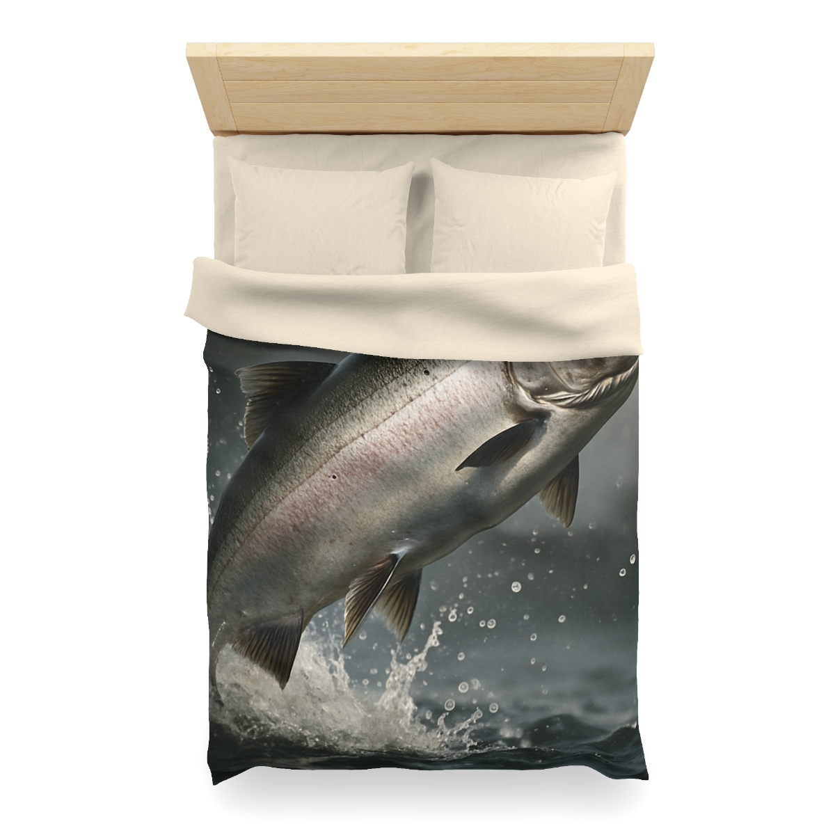 Silver Surge Chinook Salmon warm winter duvets