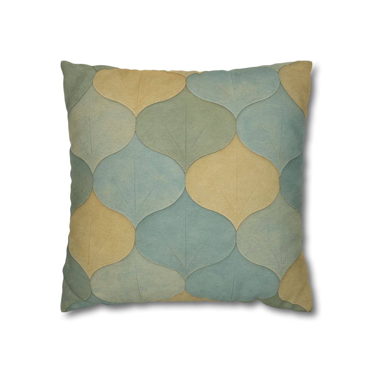 Petal Overlay Fresco personalized pillow covers