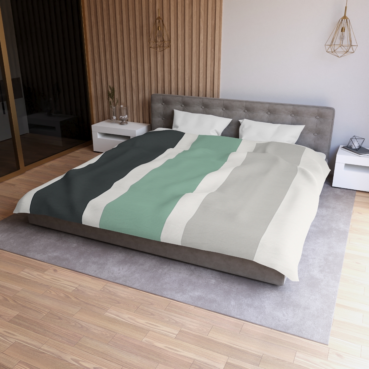 Offset Column Trio unique patterned duvets