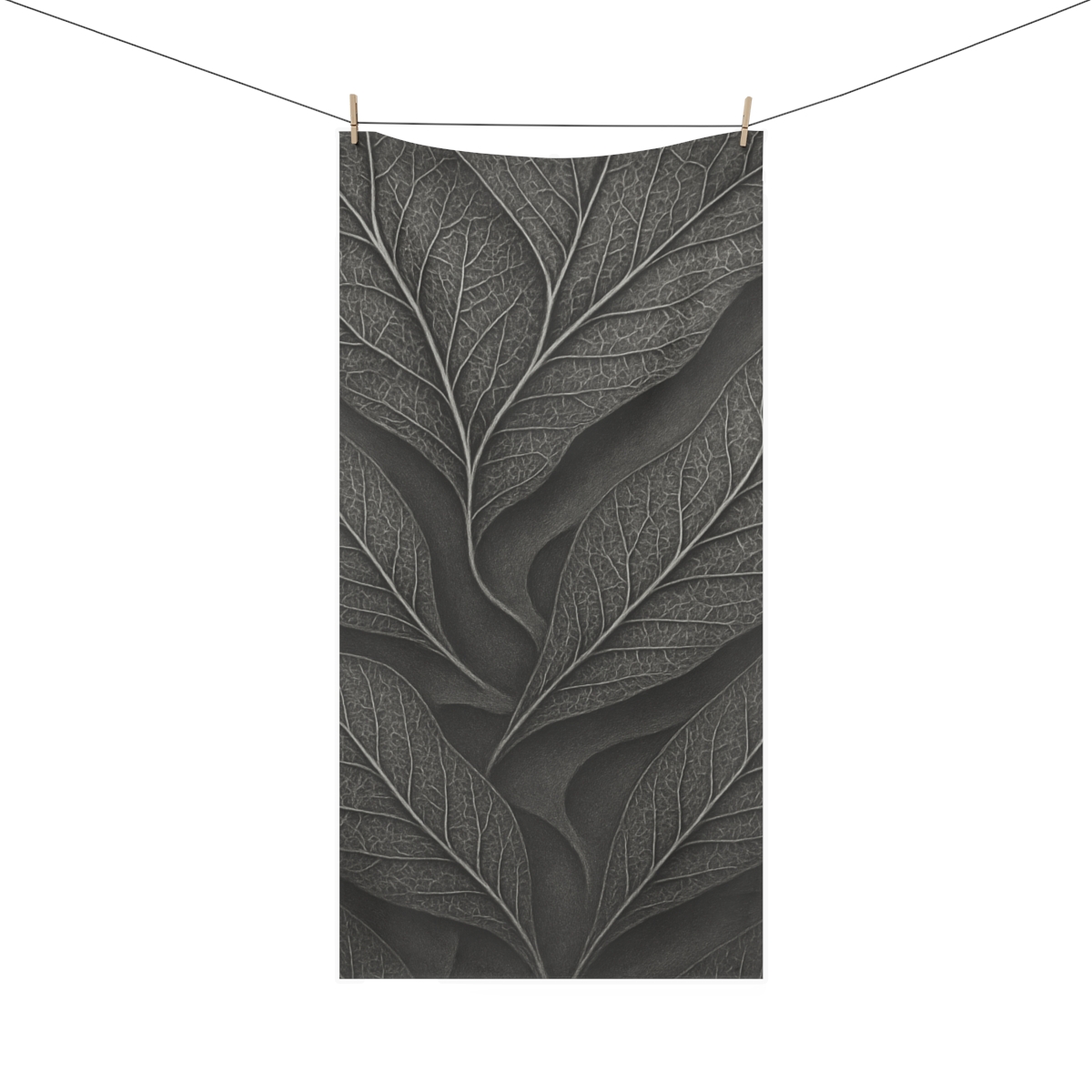 Vein Lace Topography custom towels