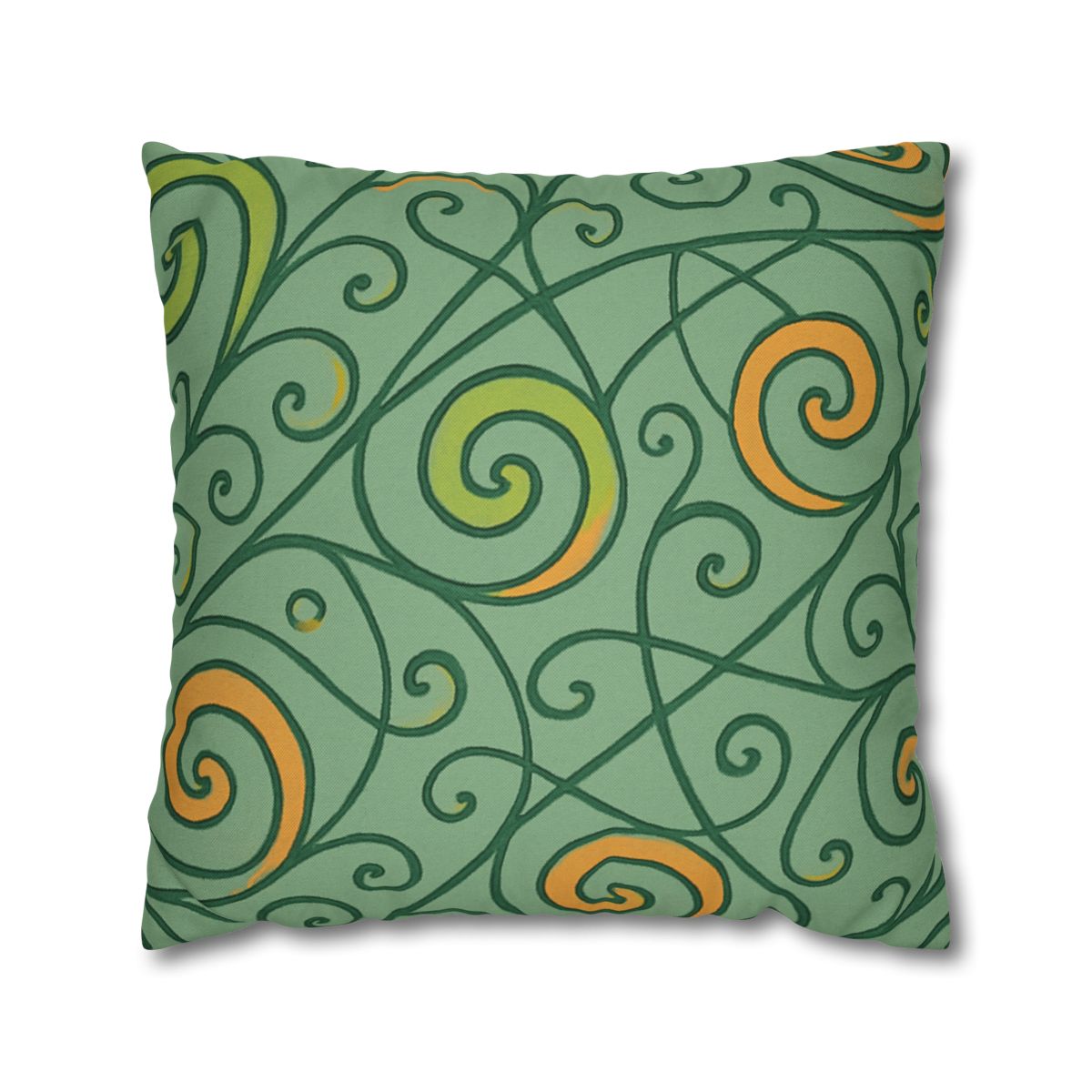Tendril Spiral Lattice soft cotton pillow cases