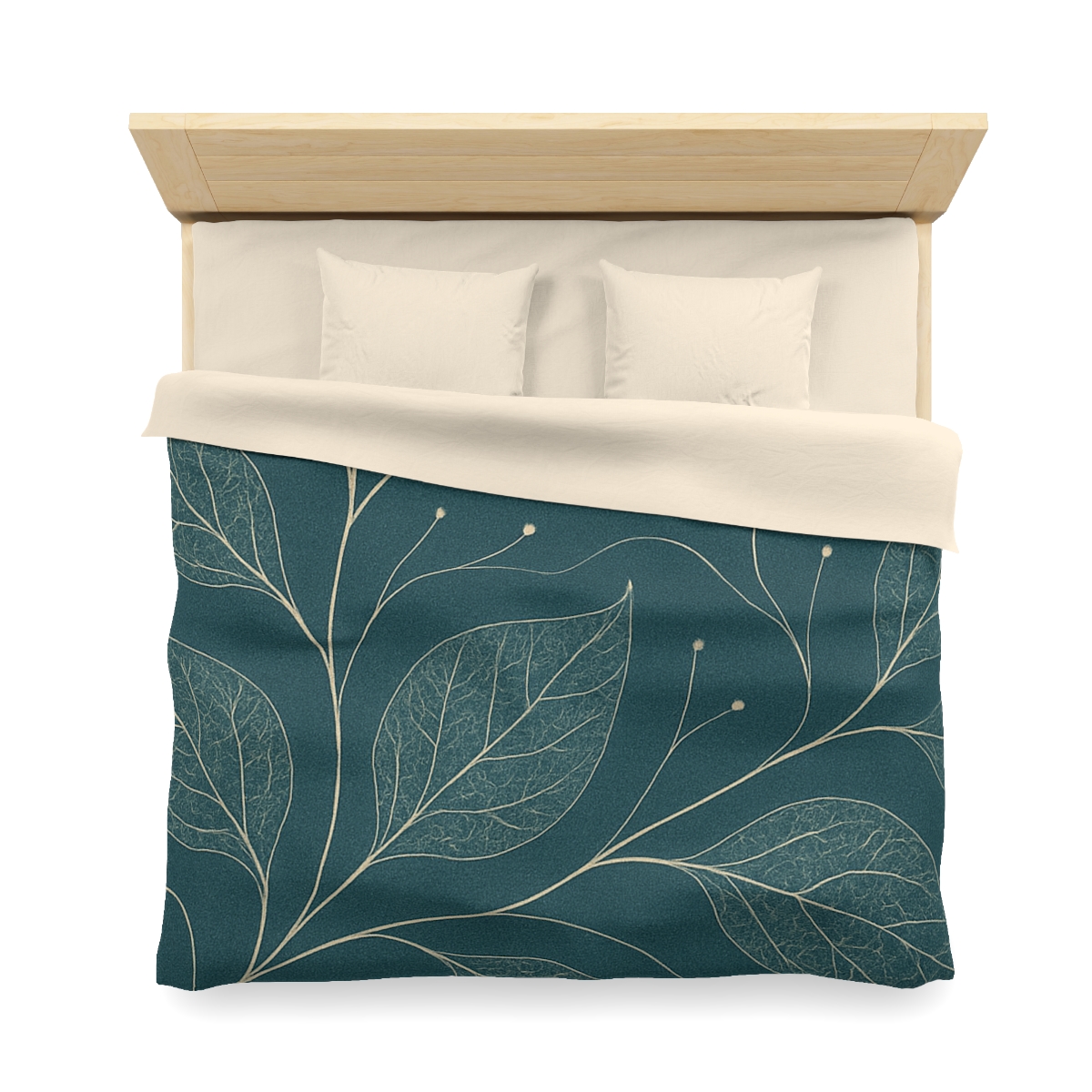 Vein Map Constellation Weave designer printed duvets