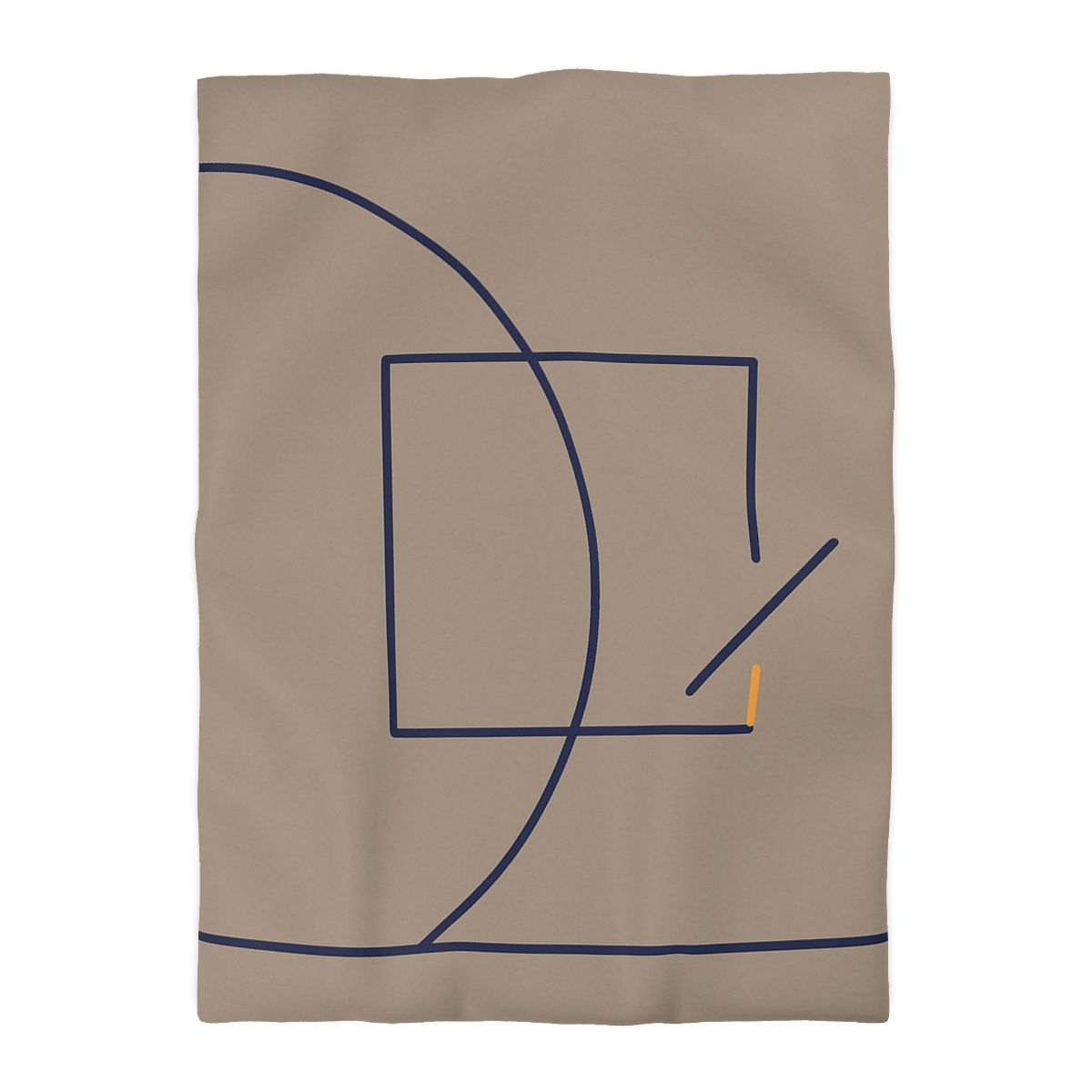 Corner Arc With Nested Open Square warm winter duvets