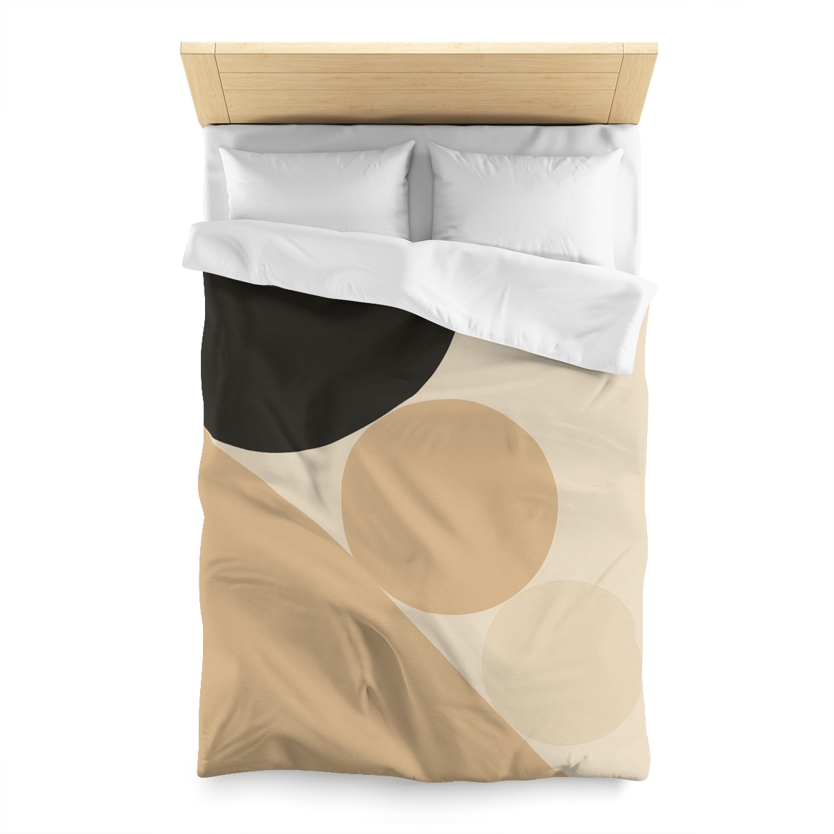 Triptych Of Offset Circles duvets for gifts