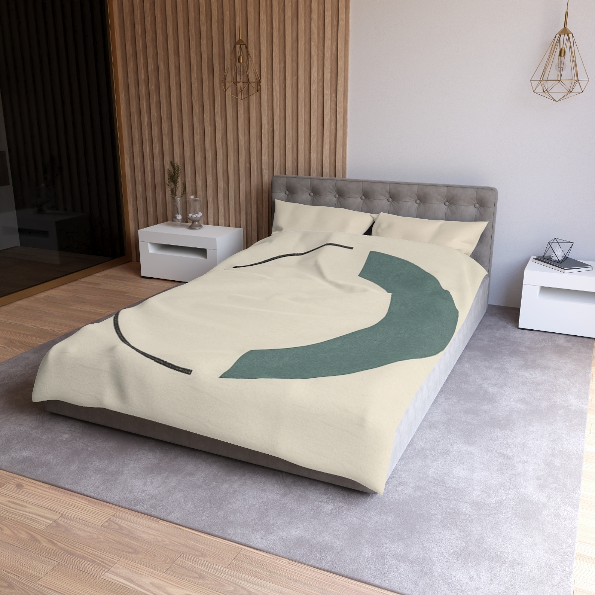 Intersecting Arc Pair stylish duvet covers