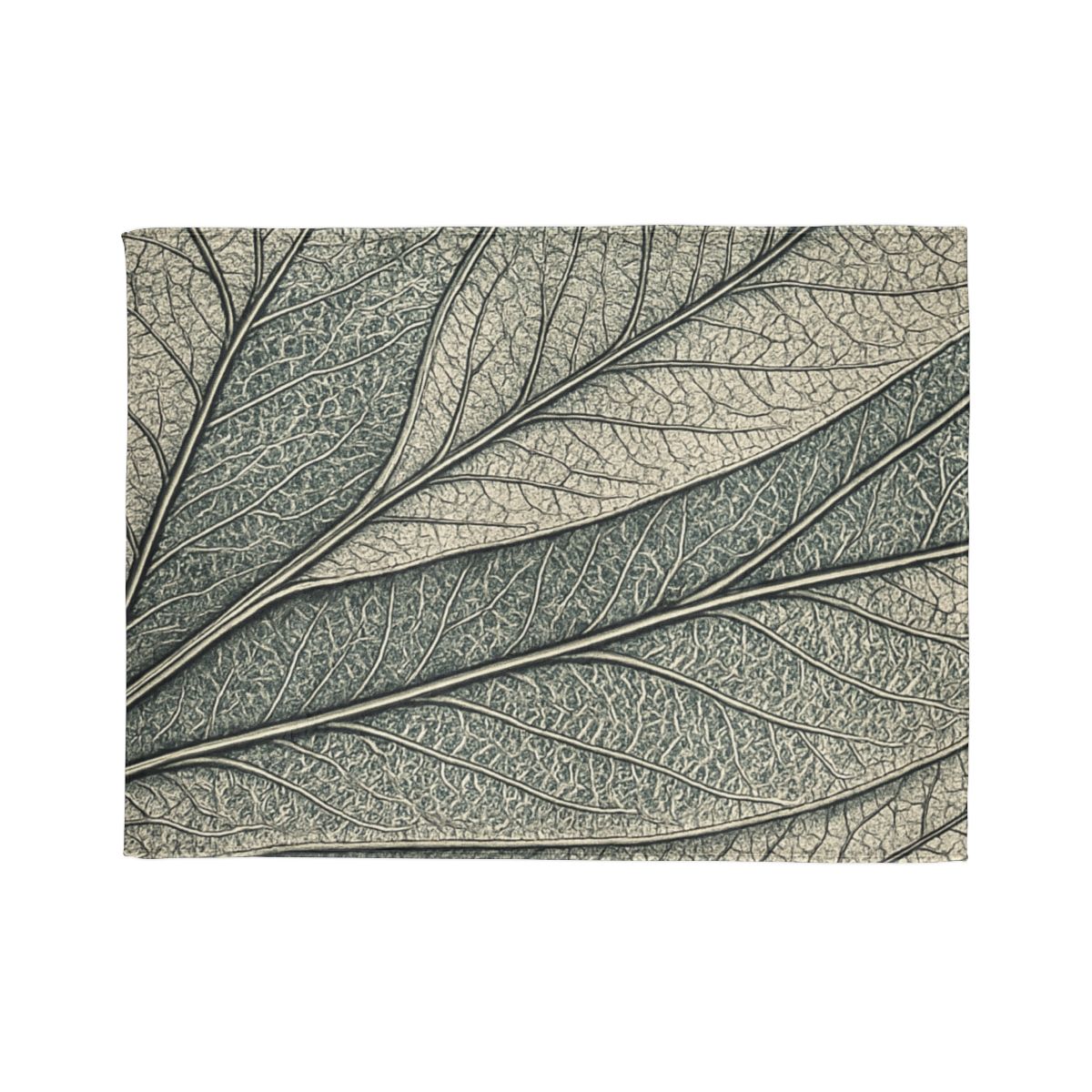 Vein Map Filigree designer printed blankets