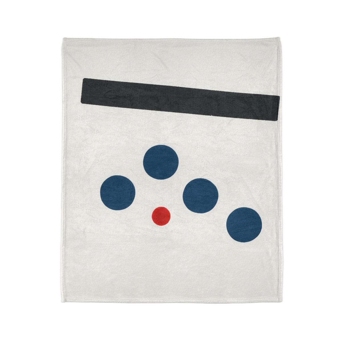 Staggered Dots With Leaning Slab decorative home blankets