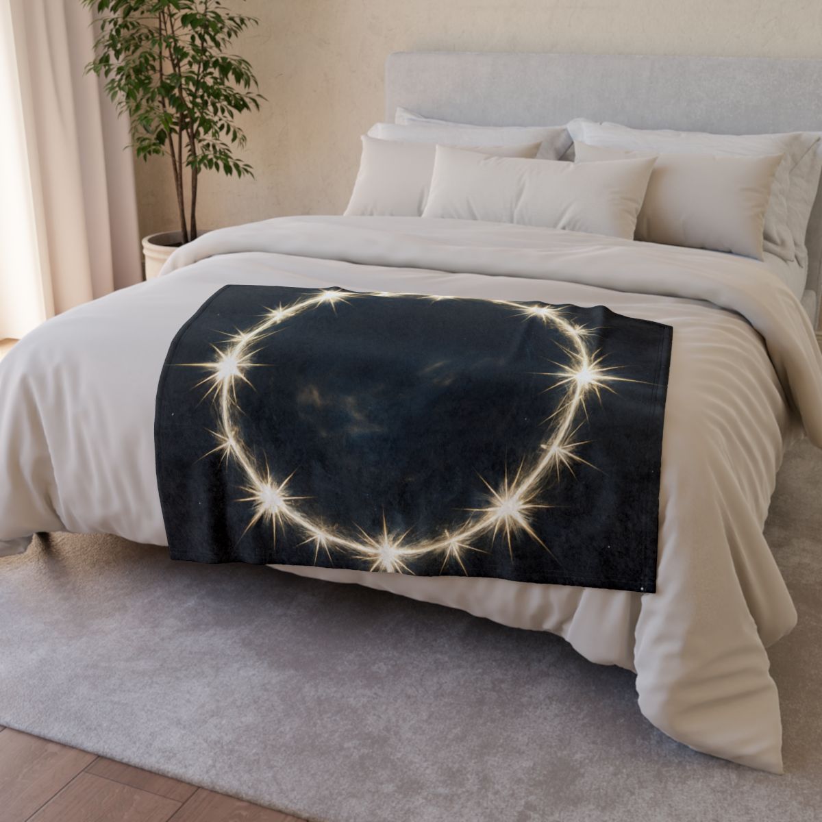 Starburst Mirage Ring stylish throw blankets
