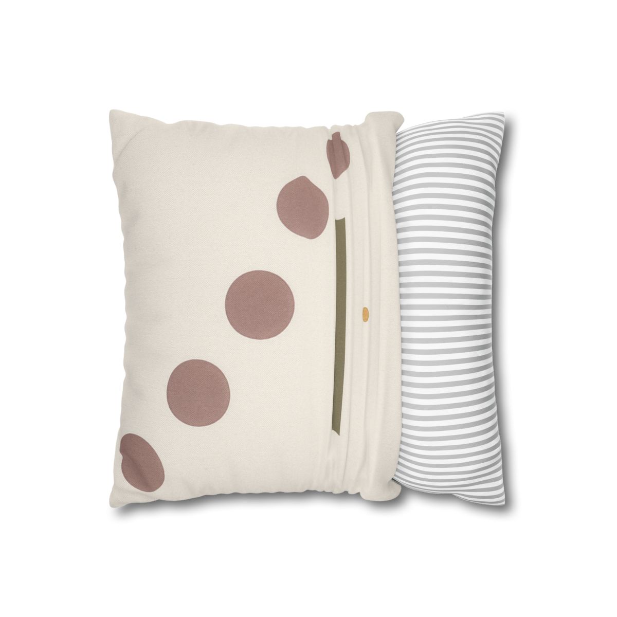 Gentle Zigzag Of Small Circles soft cotton pillow cases