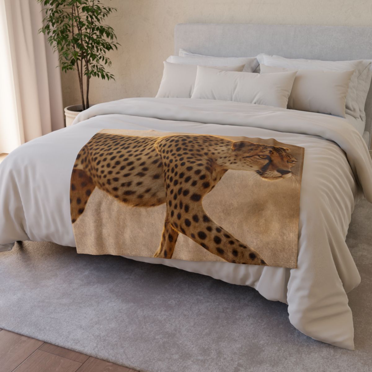 Wind Runner Cheetah unique gift blankets