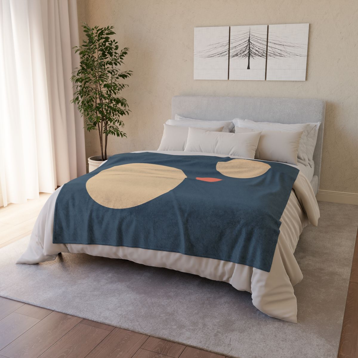 Three Point Calm Cluster trendy patterned blankets