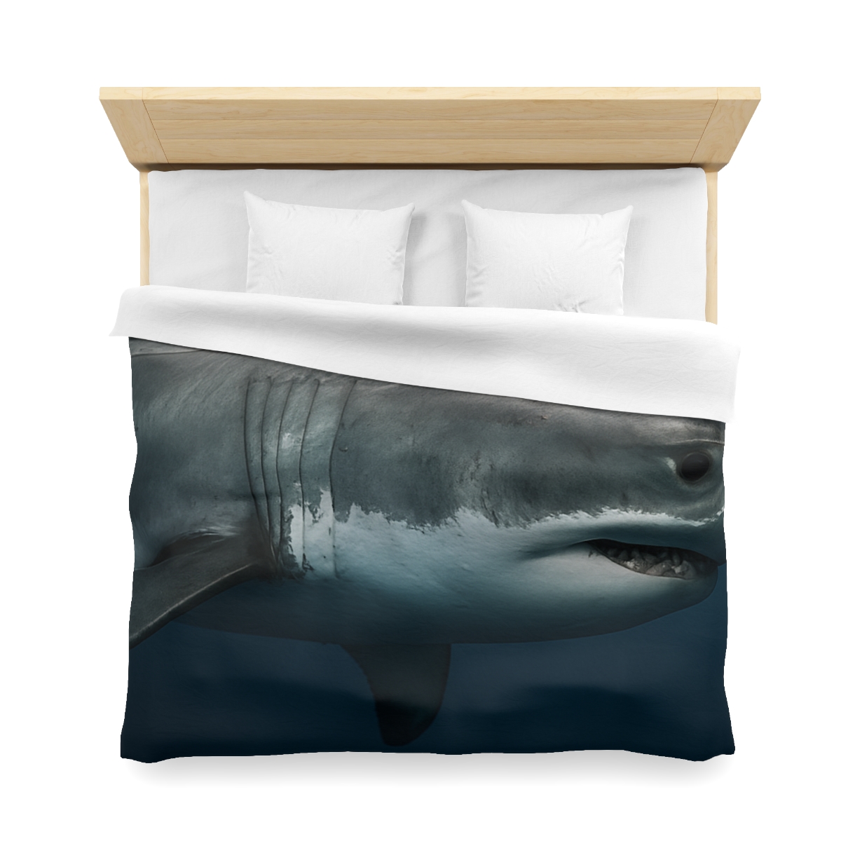 Silent Hunter Great White Shark stylish duvet covers