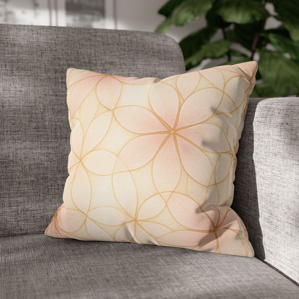 Petal Prism Lattice unique gift pillow cases