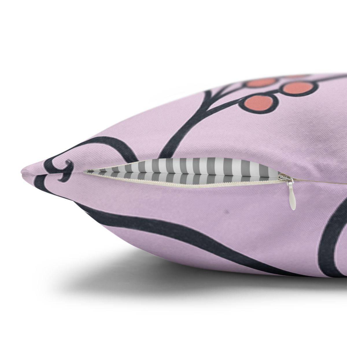 Tendrilled Ribbon Network soft cotton pillow cases