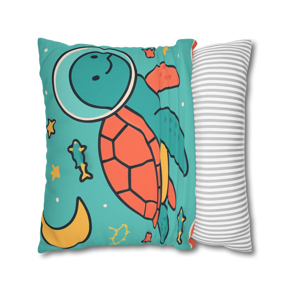 Starship Sea Turtle Explorer comfortable bedding pillow covers