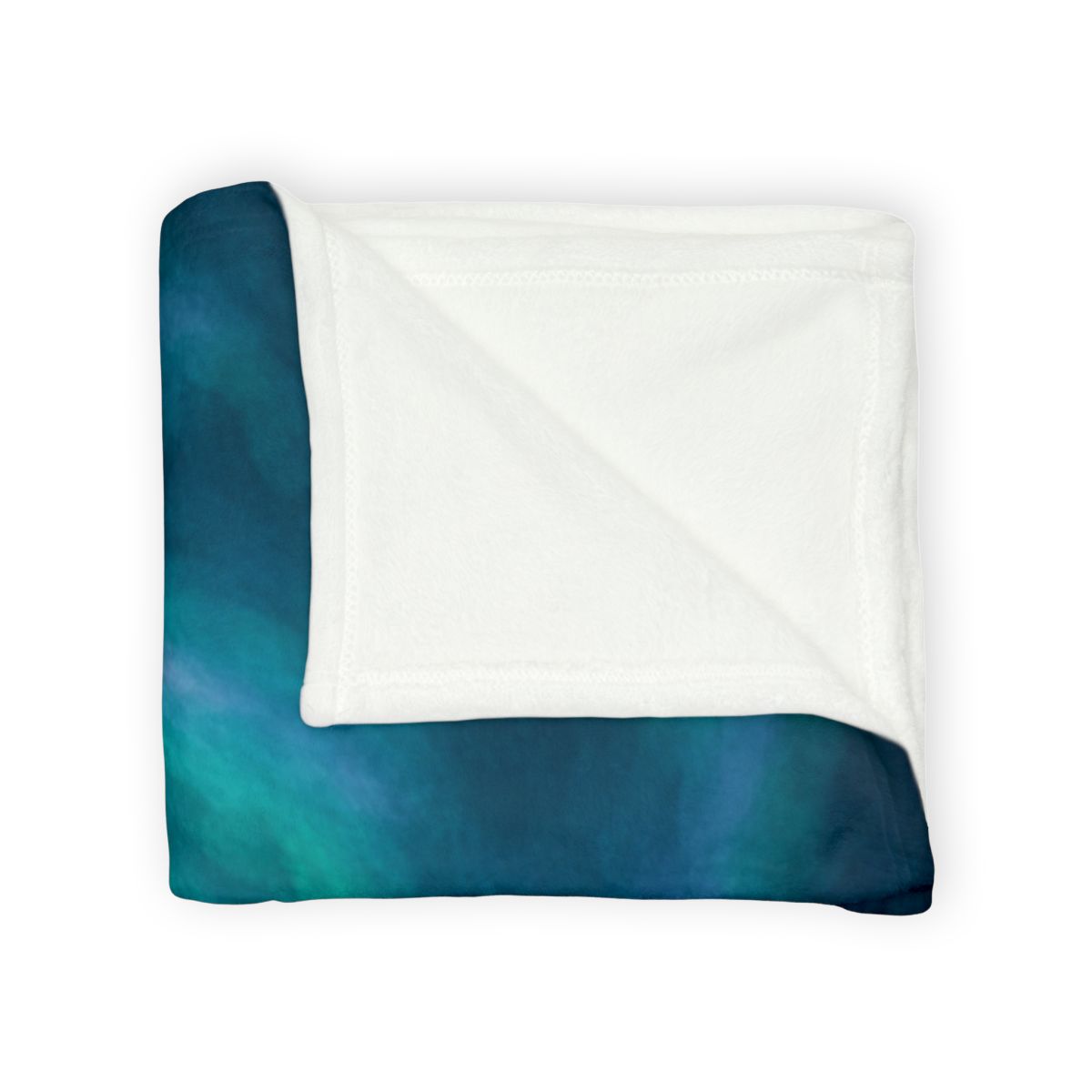 Aurora Halo Spiral personalized cozy blankets