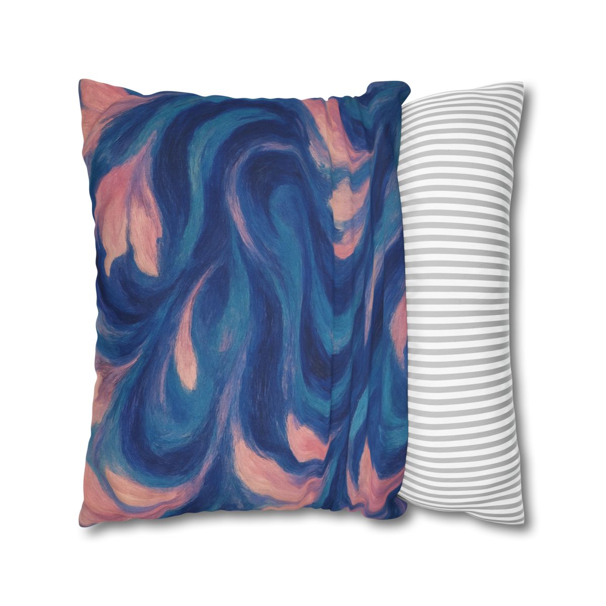 Petal Wave Cascade soft cotton pillow cases