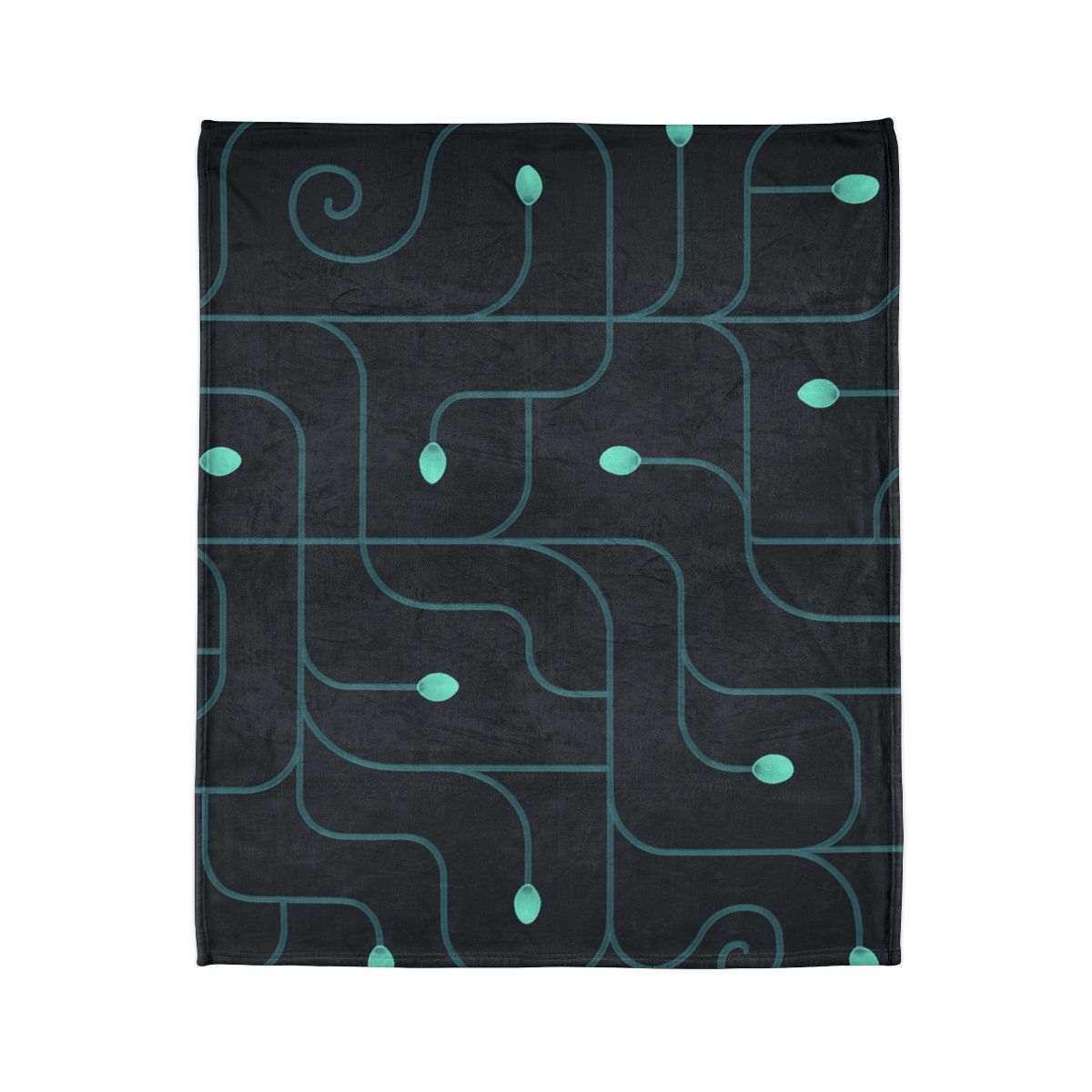 Vine Circuit Lattice custom blankets