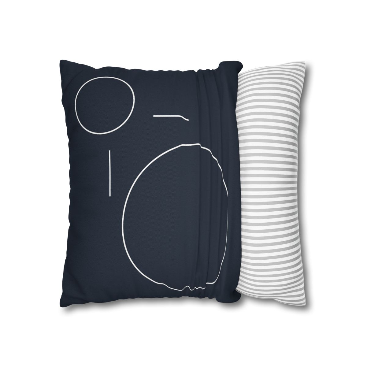 Offset Ring And Bar Constellation soft cotton pillow cases
